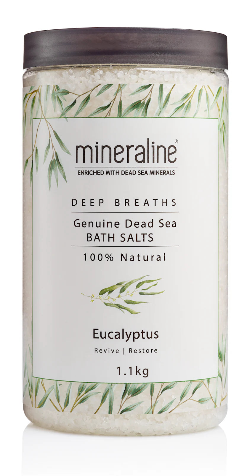 Deep Breaths Eucalyptus Genuine Dead Sea Bath Salts