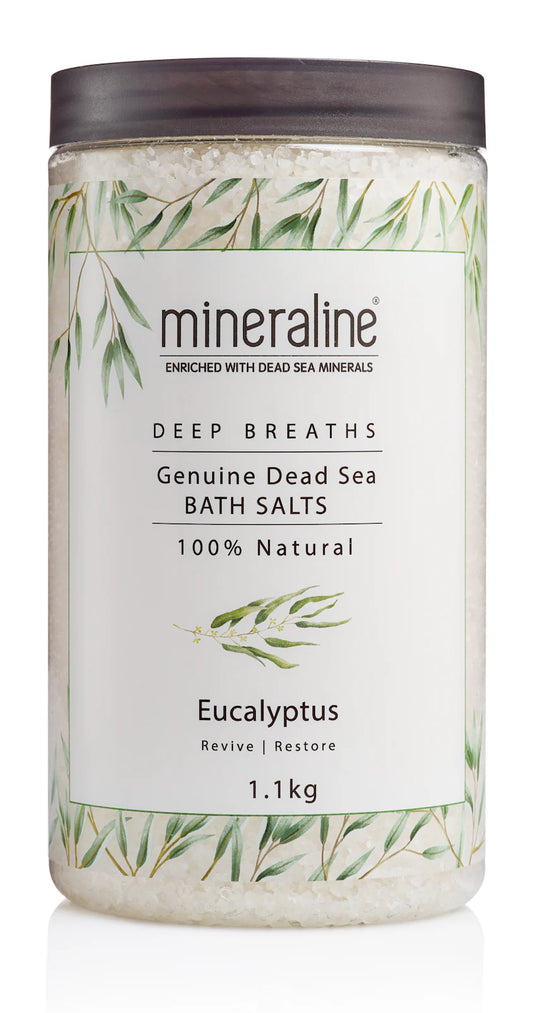 Deep Breaths Eucalyptus Genuine Dead Sea Bath Salts