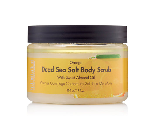 Orange Dead Sea Salt Body Scrub