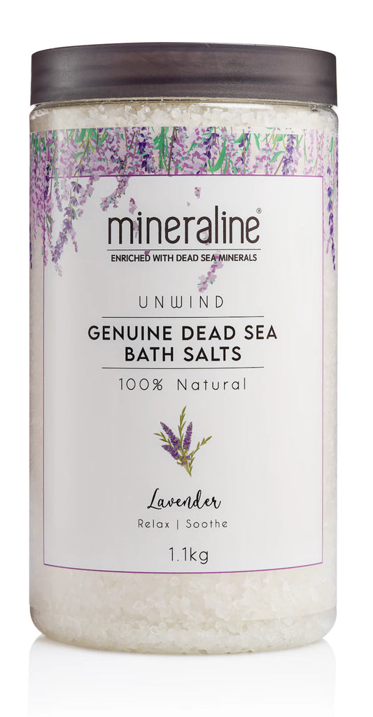Unwind Lavender Genuine Dead Sea Bath Salts